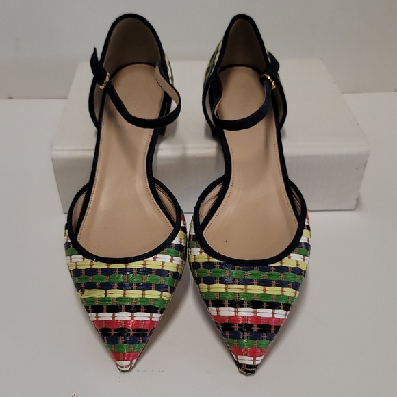 J.Crew Lilly Raffia G4477 Flats Sz.10 - Picture 4 of 15